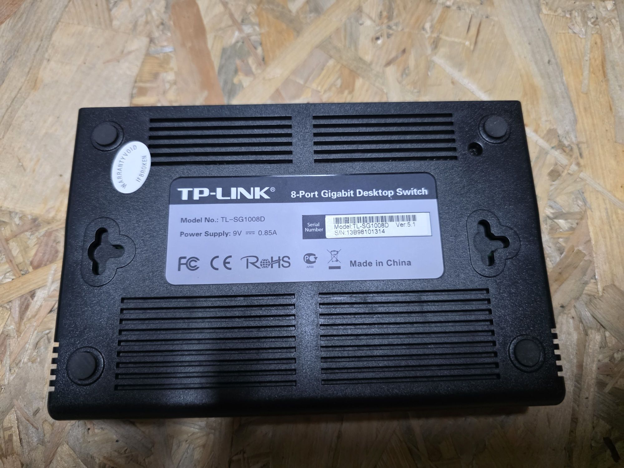 Switch gigabitowy TP Link tl-sg1008d