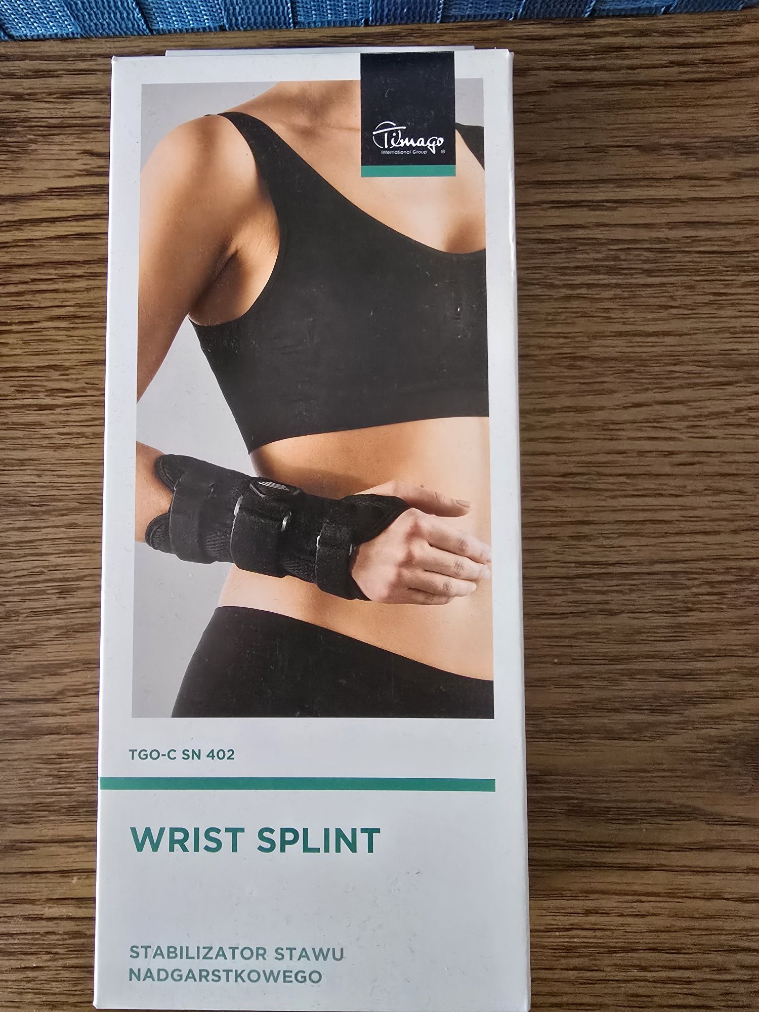 Stabilizator orteza lewy nadgarstek rozmiar M