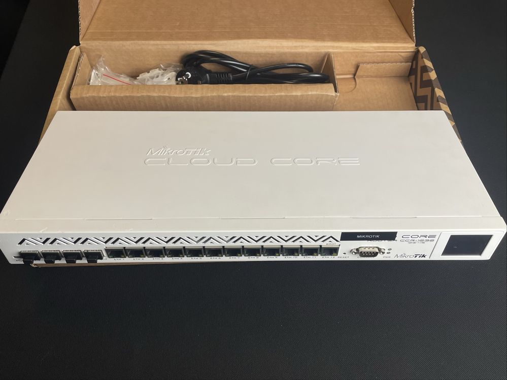 Маршрутизатор Mikrotik CCR1036-12G-4S