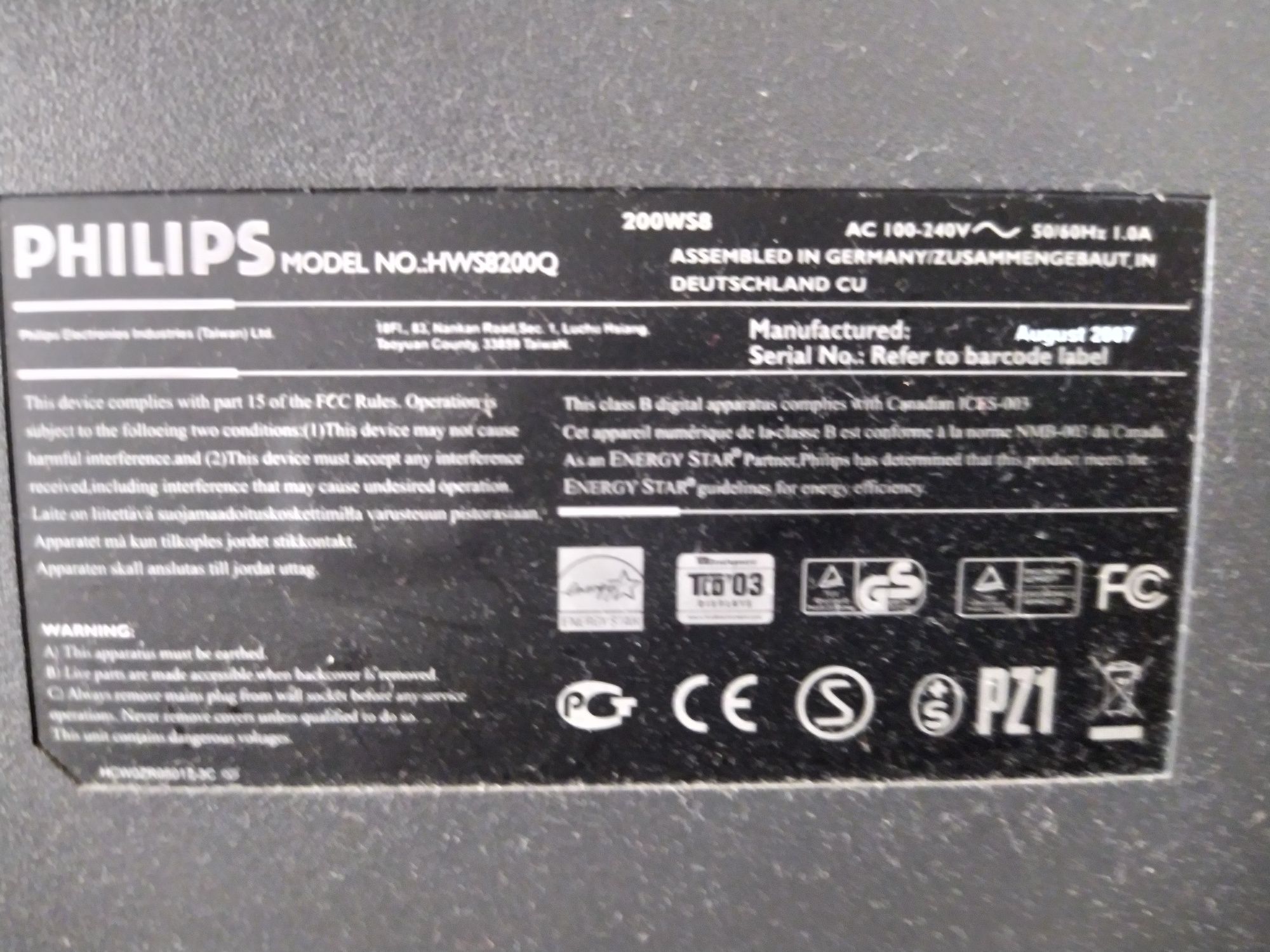 Монитор Philips 20'