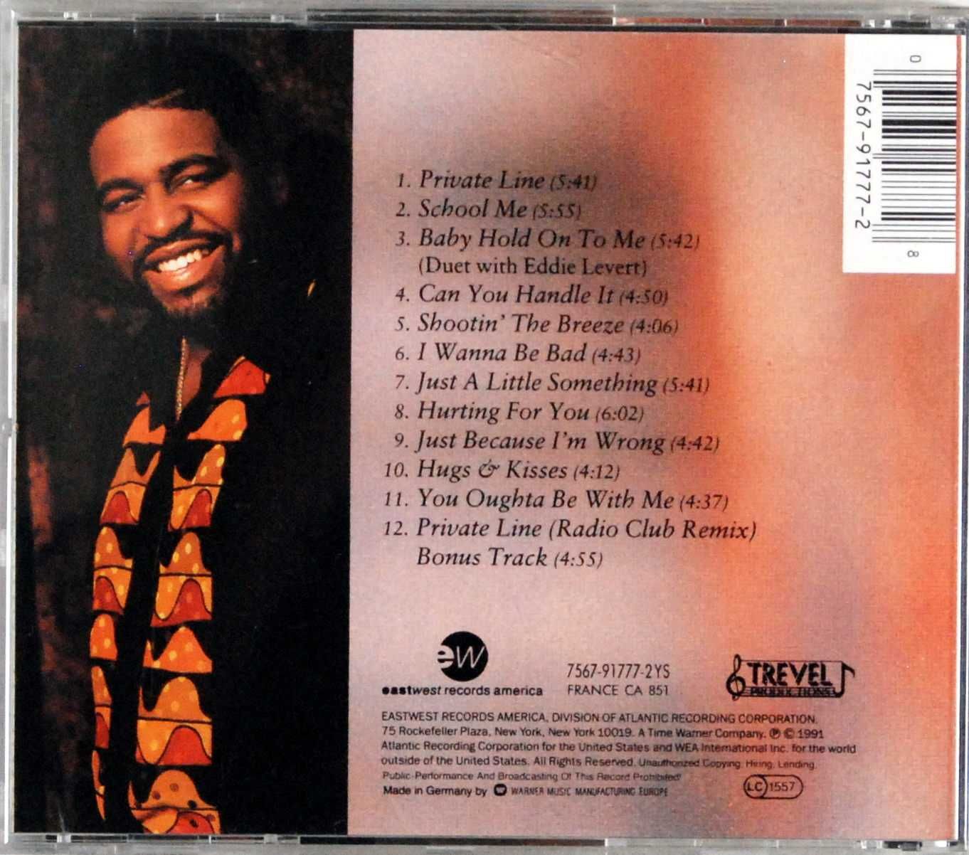 (CD) Gerald Levert - Private Line