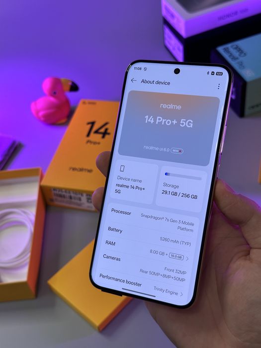 Нове realme 14 Pro+ 256GB європейська версія neverlock