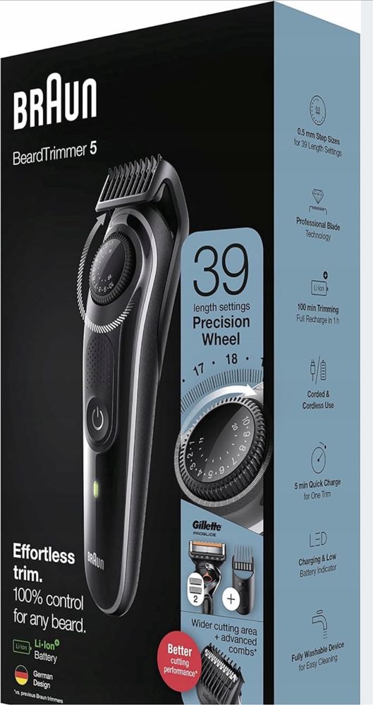 Braun trymer maszynka golarka BeardTrimmer 5