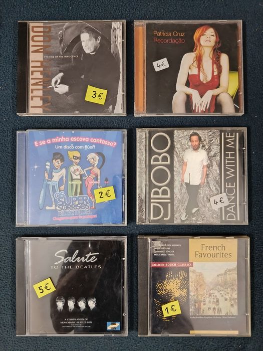 Lote de 48 CD's ( os melhores lll )