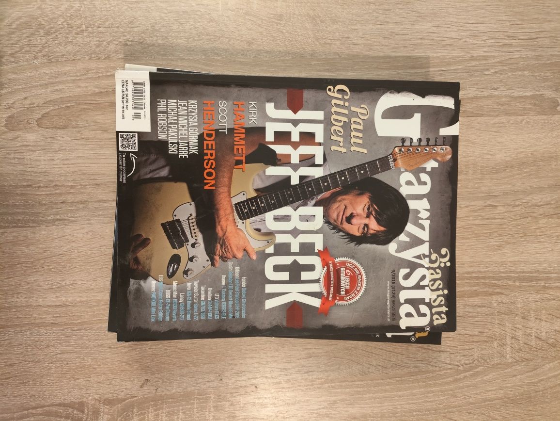 Magazyn Gitarzysta 10 sztuk 2015/2016/2018/2019