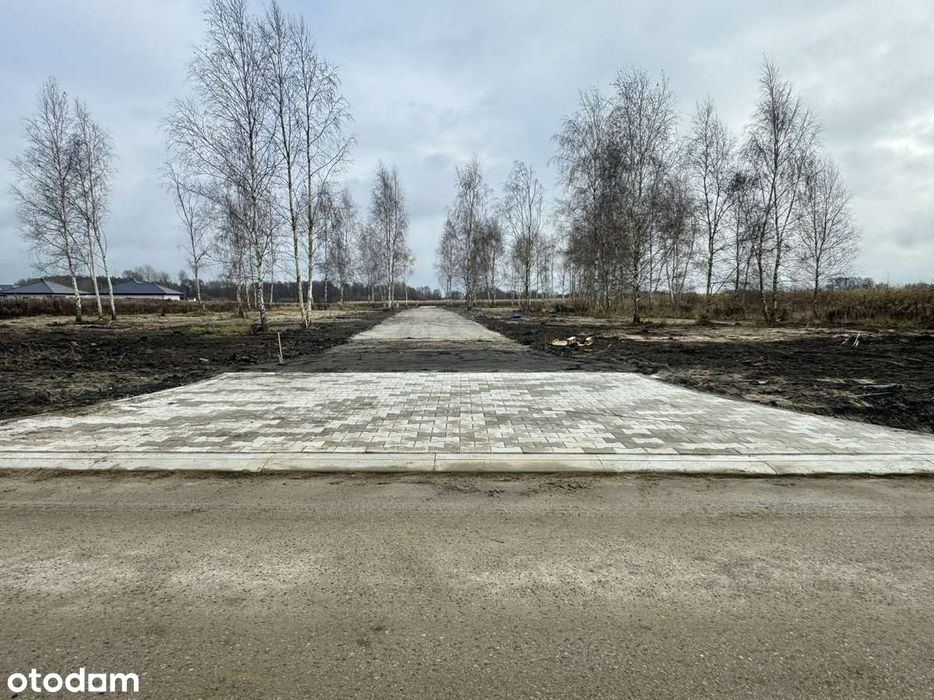 DZIAŁKI budowlane HERMANÓW, Bychlew, gm. Pabianice