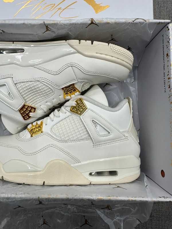 Jordan 4 Retro Metallic Gold R.43