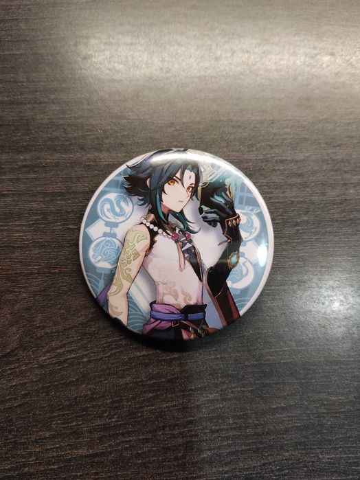 Przypinka Genshin impact Xiao 58mm nowa