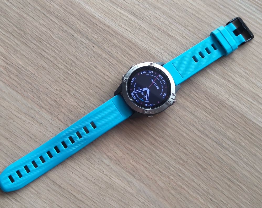 Garmin Fenix 6 pro and Sapphire Titanium idealny