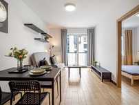 1najem,nowe,szafy,balkon,parking,Park Skowroni 1min
