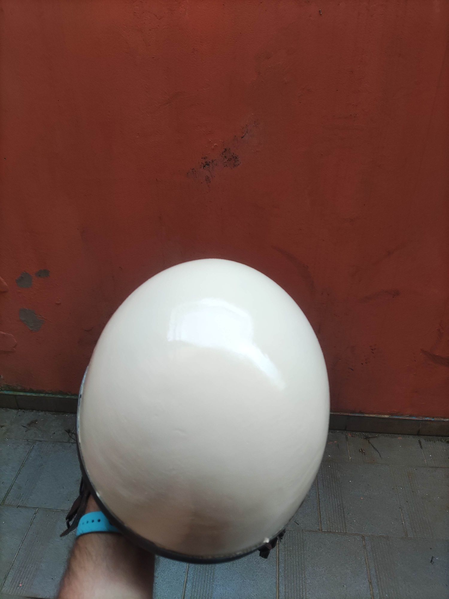Kask Orzeszek z epoki PRL-u