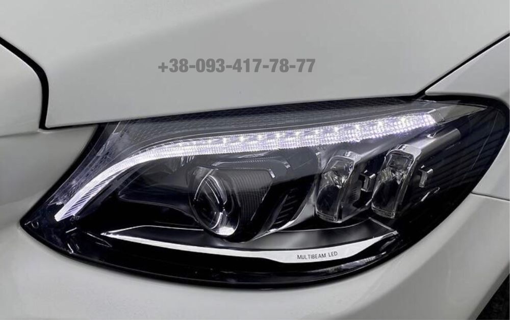 Фара левая правая фары Mercedes Benz C-Class W205 multibeam фонари