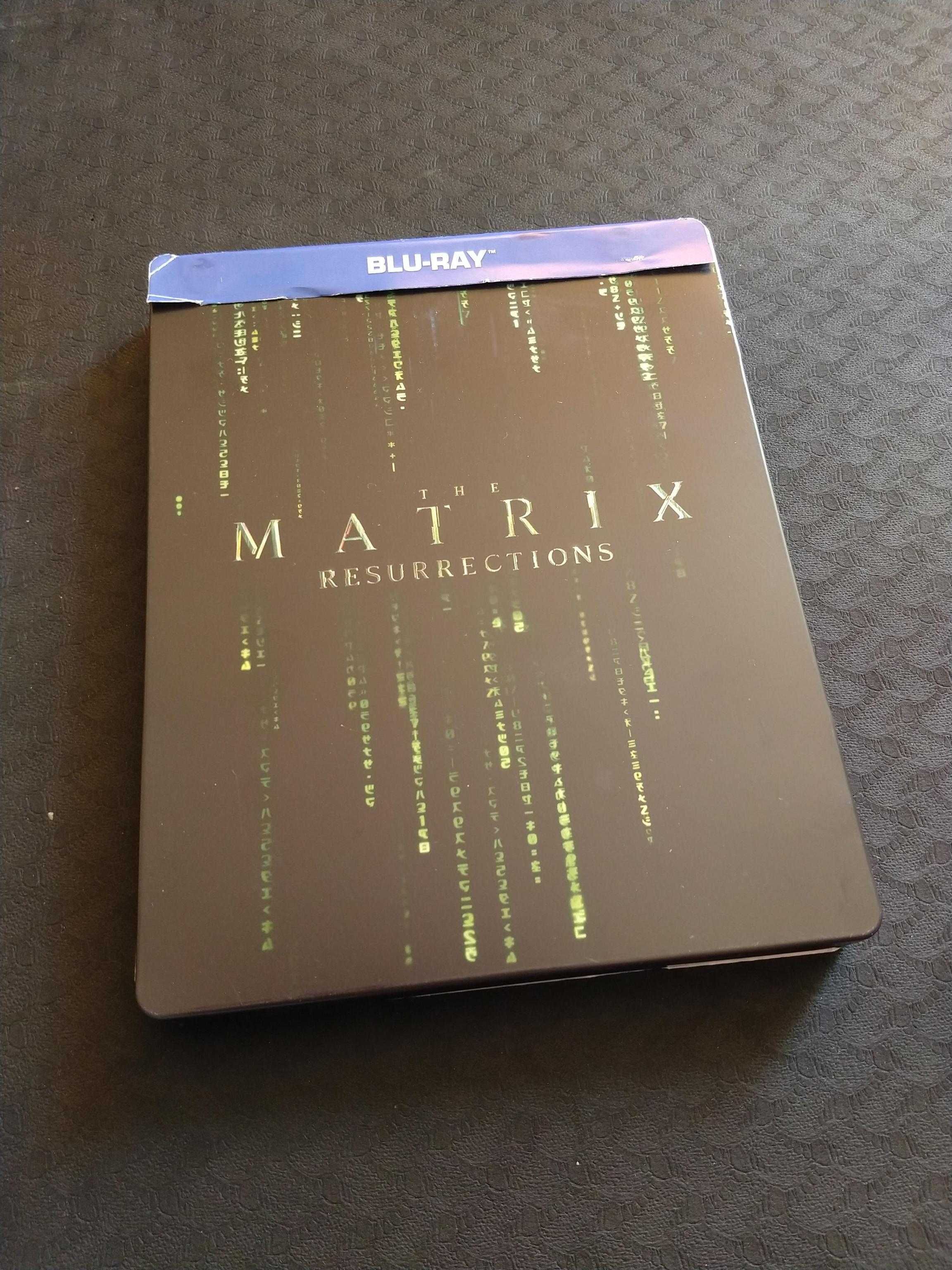 Blu-ray film Matrix Zmartwychwstania | NOWA | STEELBOOK