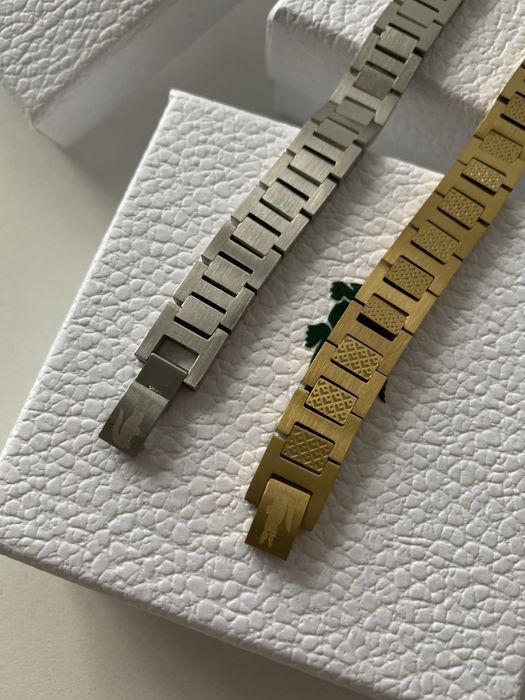 Браслет Lacoste, чоловічий браслет лакосте, подарунок для хлопця