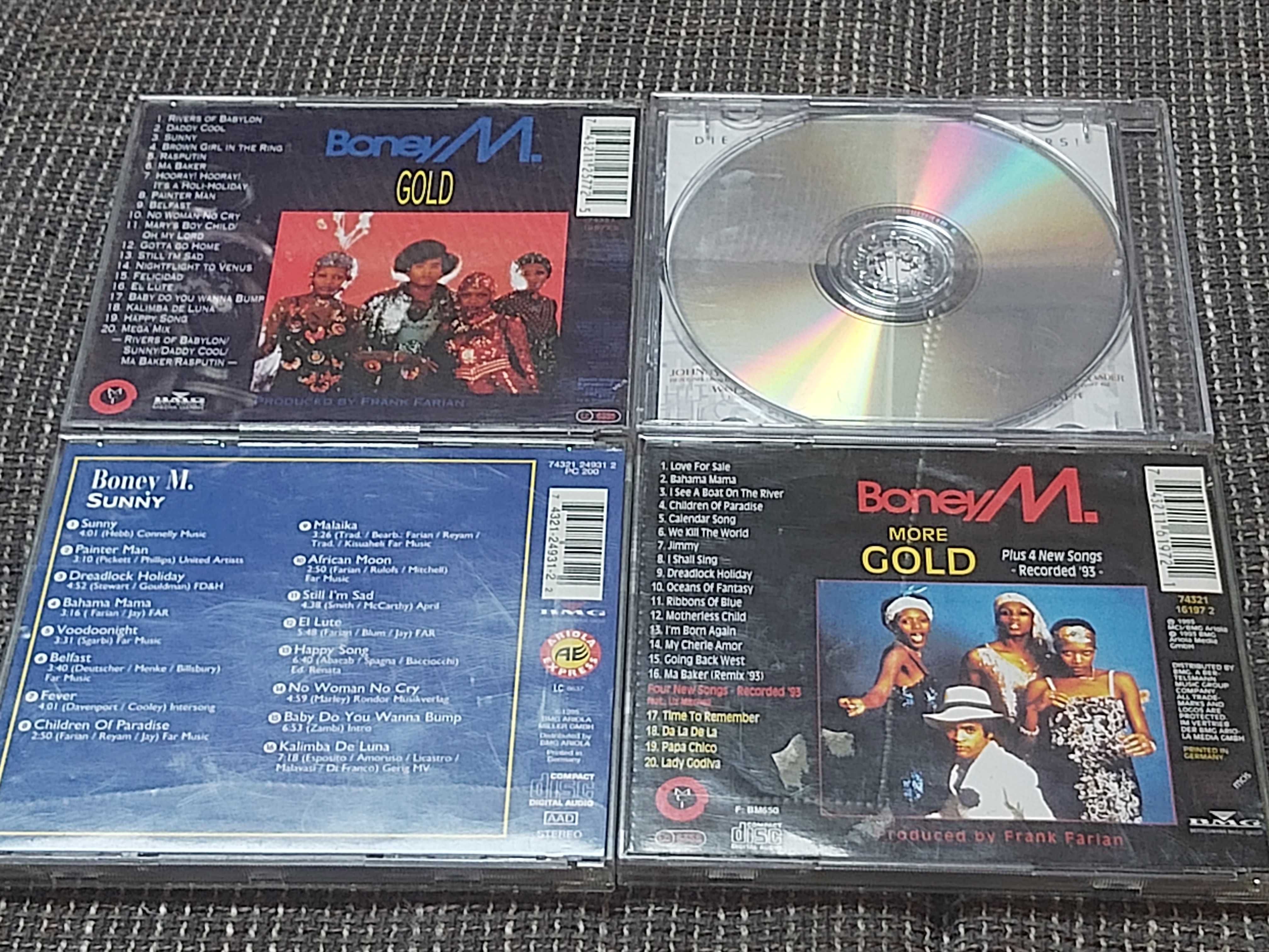 Boney M 4 płyty CD bardzo stare wydania