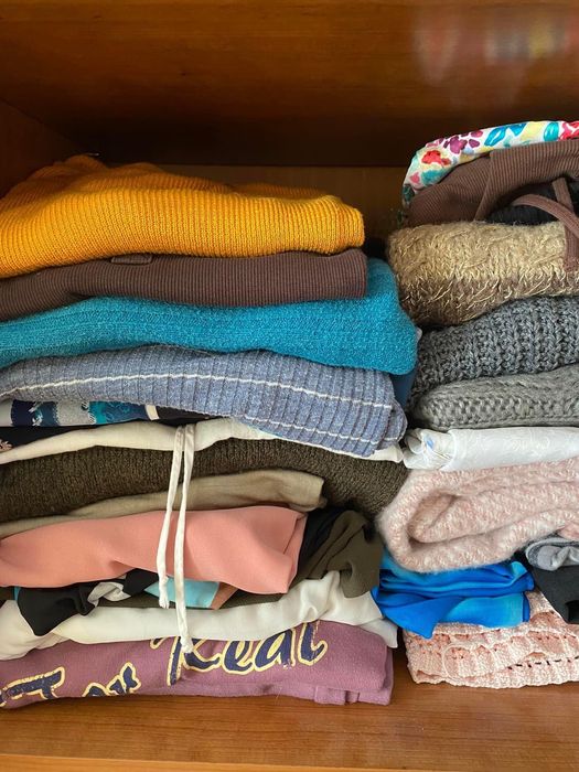 lote de roupa vários tamanhos e marcas