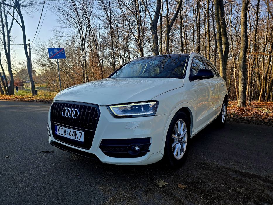 Zamiana Audi Q3 QuattroNaviAutomatKlimatronicAlufelgiParktronicElSzyby