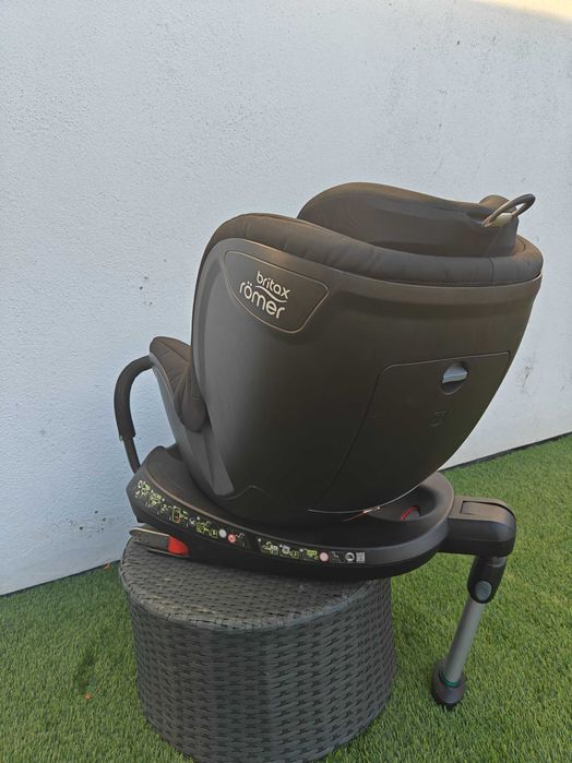 Cadeira de bebé BRITAX RÖMER DUALFIX² R BR Cosmos Black - grupo 0+1