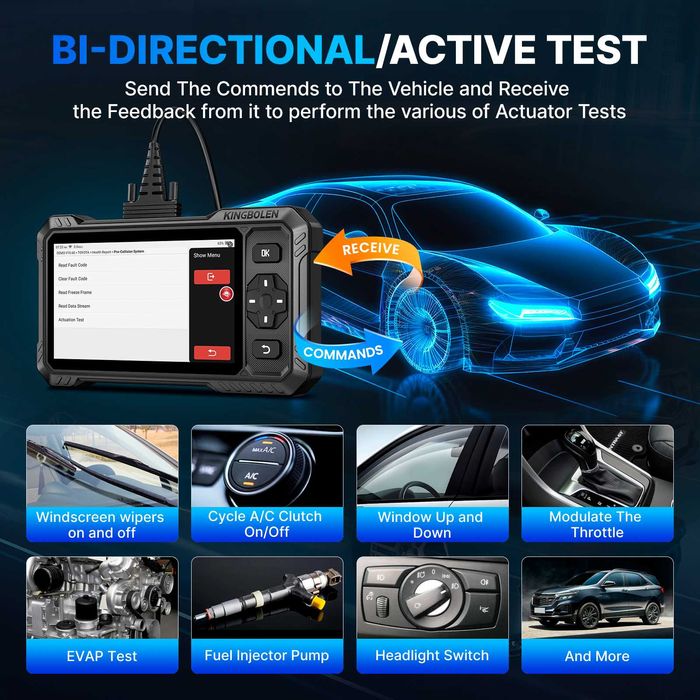 KINGBOLEN S6 Elite komputer skaner diagnostyczny Nowość 2025