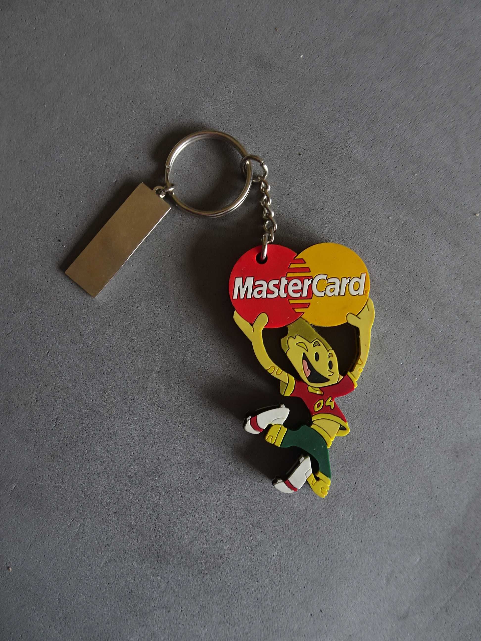 Porta-chaves Quinas Mascote Euro 2004 - Mastercard