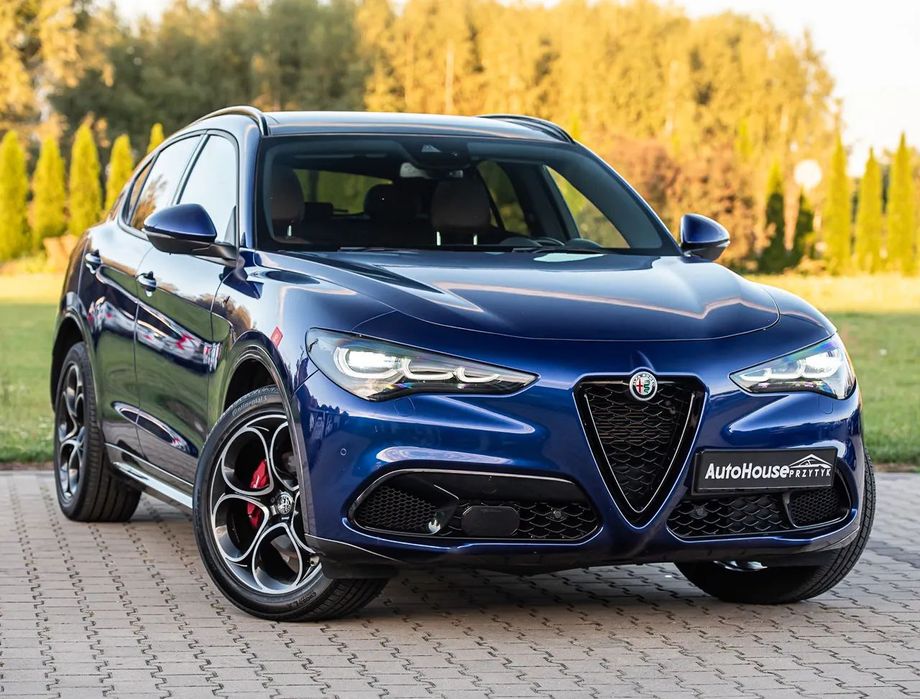 Alfa Romeo Stelvio 2.0T 280KM Ti Q4 Bixenon/Ledy/Lift/Skóra/Navi/Full opcja.