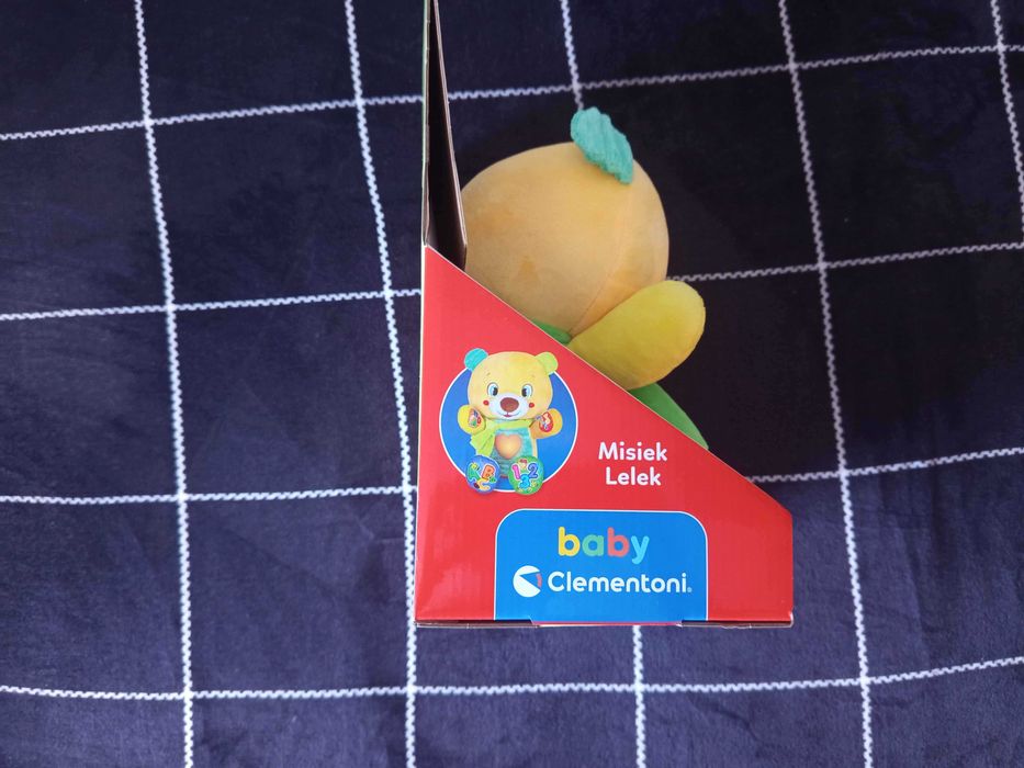 Misiek Lelek Clementoni, zabawka interaktywna