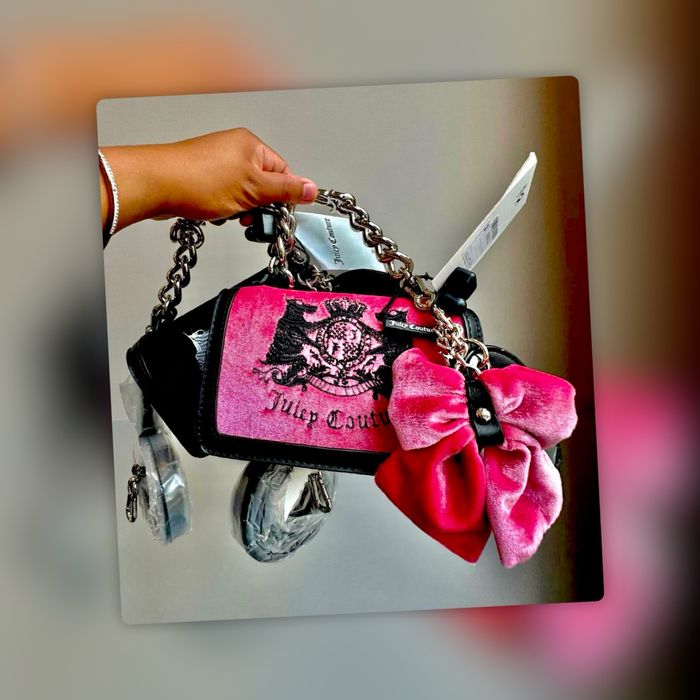 Torebka piękna różowa Juicy Couture
