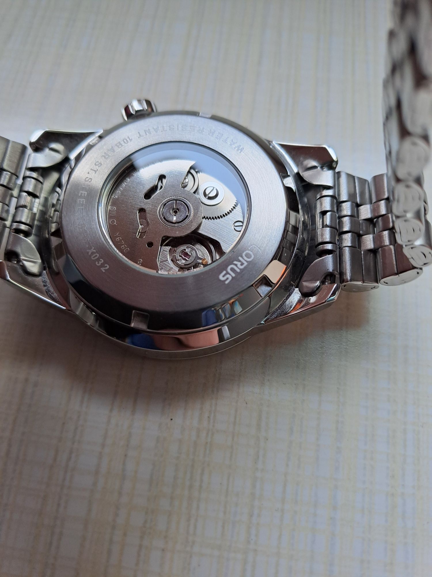 Mechaniczny męski zegarek Lorus RL449AX9G automat bdb stan gwarancja