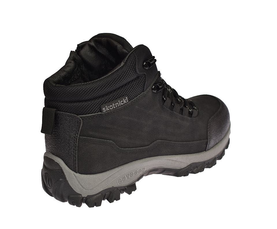 Buty trekkingowe ocieplane trapery męskie wysokie 595 bk roz. 46