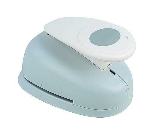 Furador Cortante de papel, oval, 8 cm ø, 3", até 200 g/m²