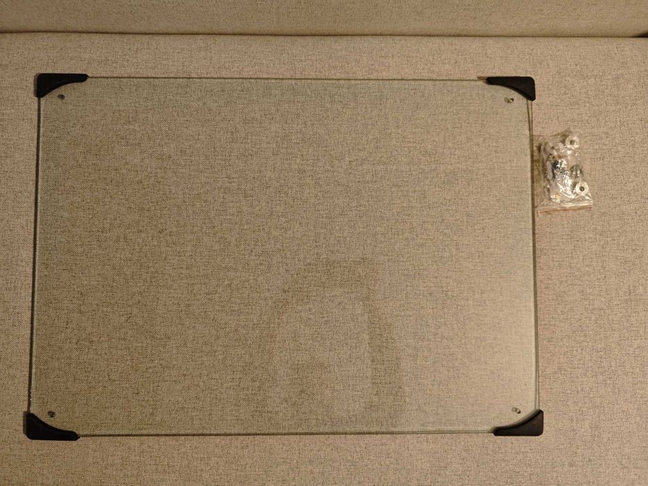 Panel ochronny do kuchni, szkło hartowane, 70x50 cm