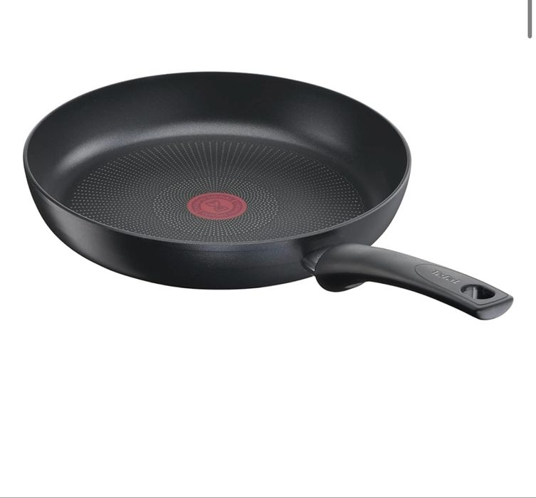 patelnia 28 cm, aluminium, powłoka tytanowax3, tefal, nieprzywierająca