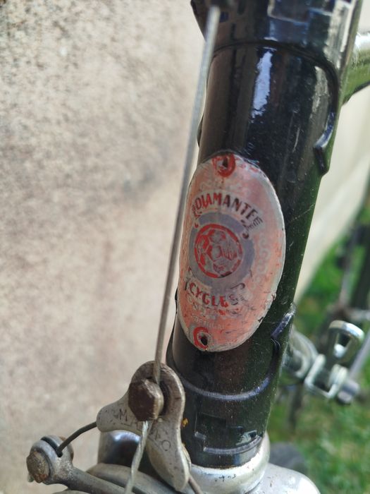 Bicicleta antiga de estrada