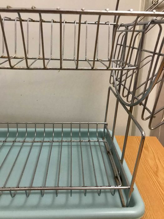 Сушарка для посуду настільна 2-рівнева MK-D2201 Maxmark