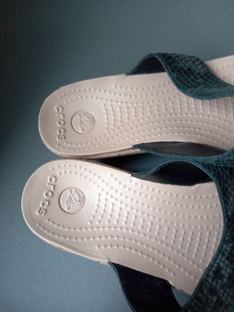 Crocs Fit Flops na koturnie rozmiar W9 39/40