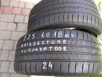 opony 2szt. 225/40/18 Bridgestone Turanza T 005 , rok 2024