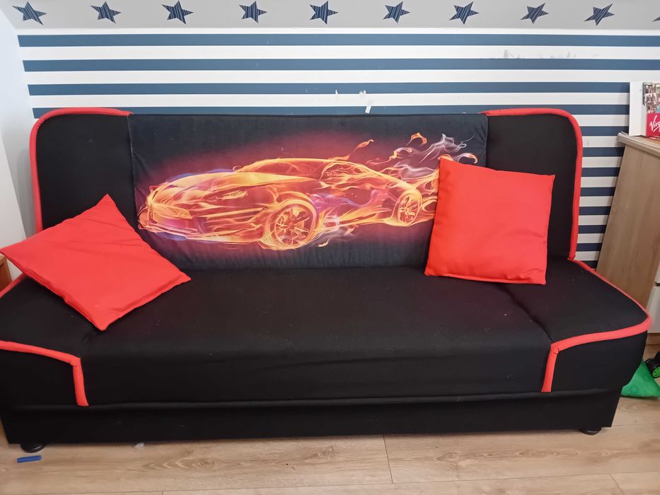Kanapa, wersalka sofa rozkładana mlodzieżowa