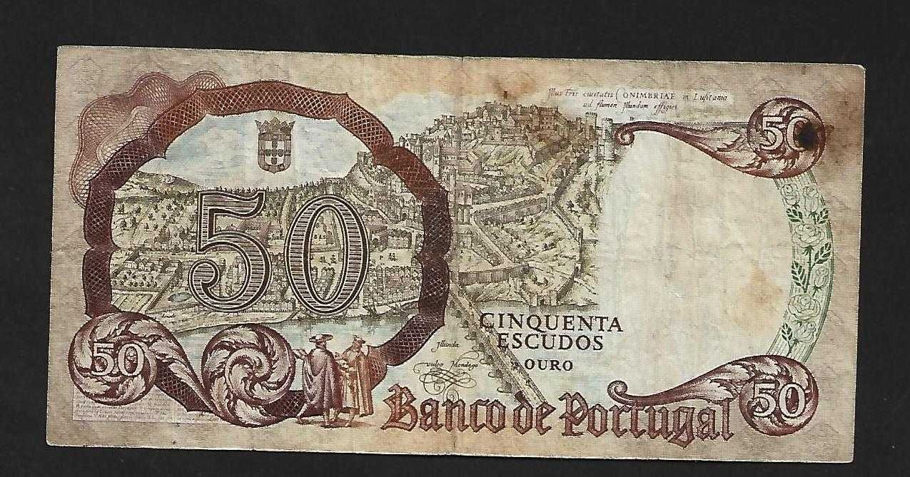 Nota de 50$00 1964 S. Isabel