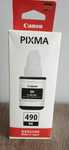 Oryginalny tusz Canon PIXMA GI-490 BK - czarny 135 ml