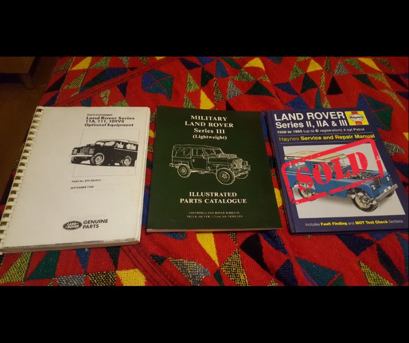 Land Rover - Livros e manuais técnicos