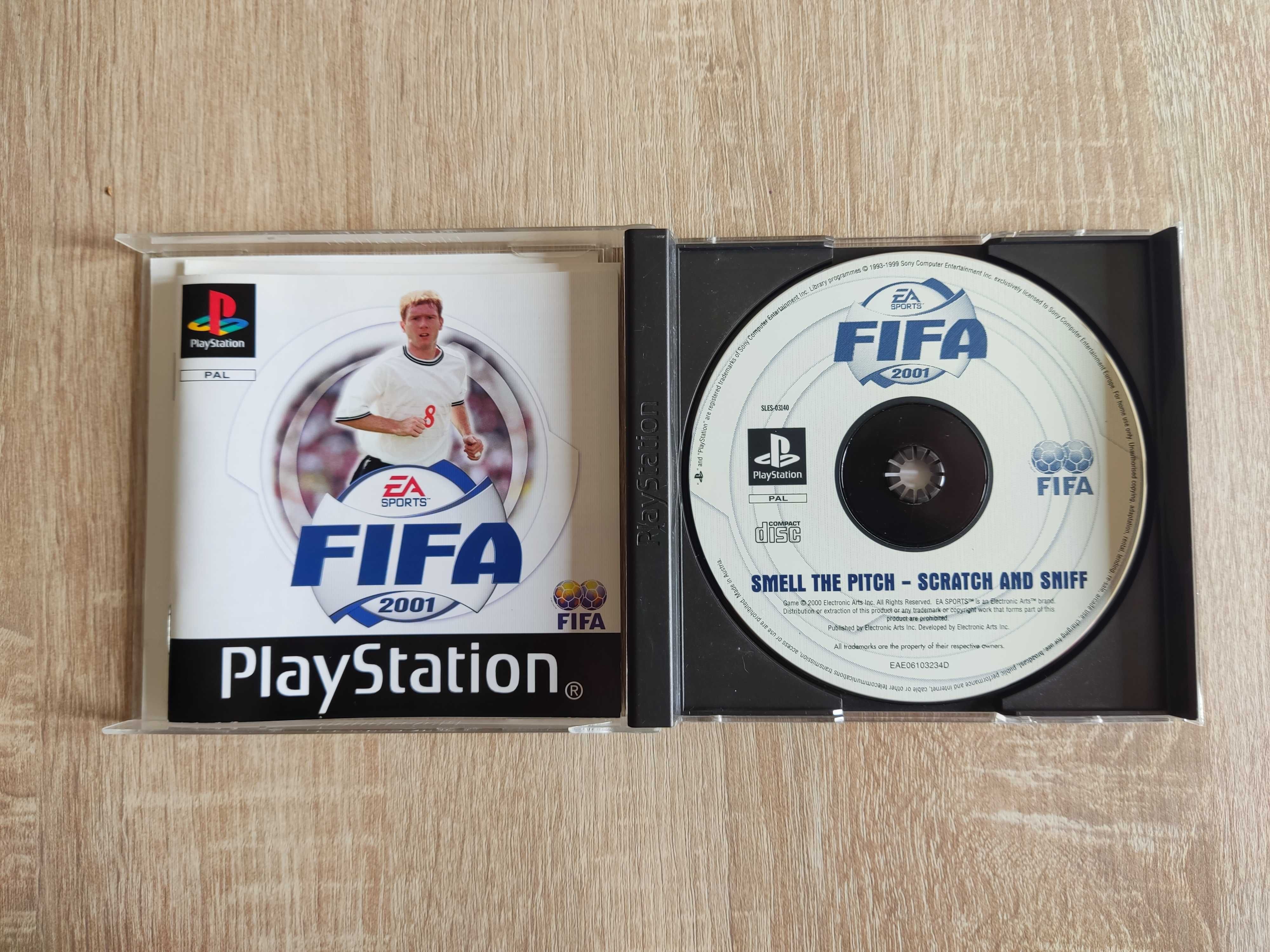 Fifa 2001 PlayStation PS1 PSX ENG komplet