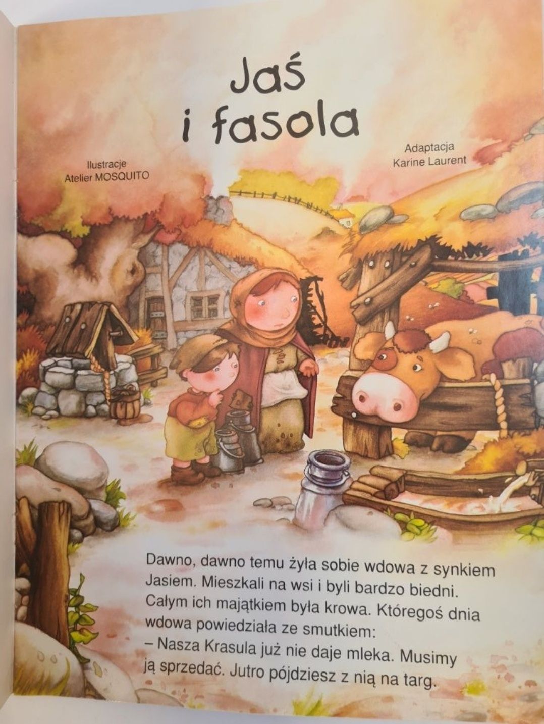 Jaś i Fasola - Bajki babuni. Książka
