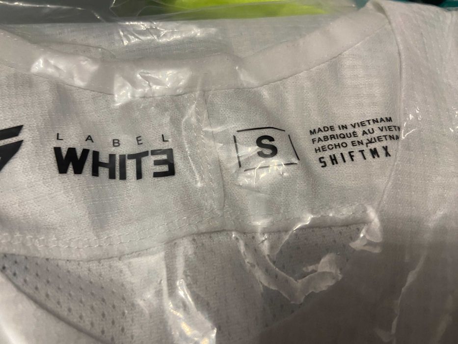 Bluza Shift White Label MX (Aqua)(cross,quad,enduro,mtb,dh)