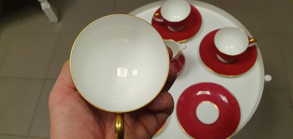 Filiżanki angielskie do kawy Wedgwood