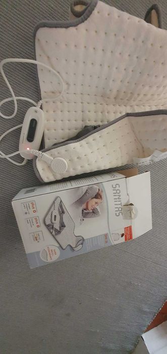 Almofada térmica para costas e pescoço