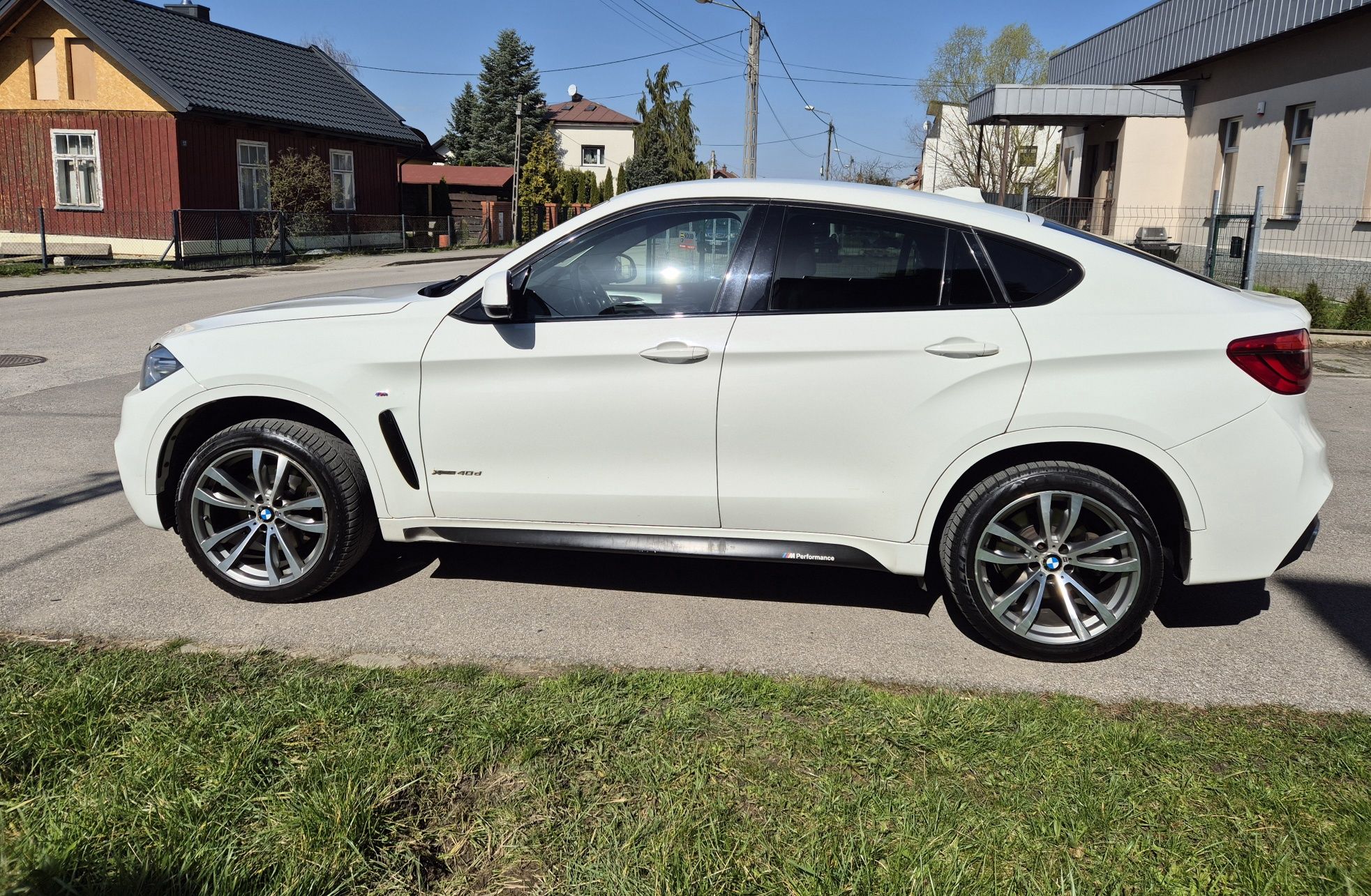 BMW X6 F16 40D Xdrive 313KM 2016 M-Pakiet 23% Salon PL 1 wł FV