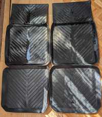Комплект 4 килимка поліурітан гумових резинових з бортиком в авто
