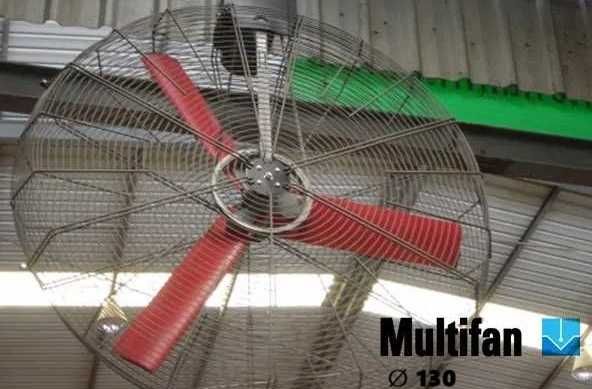 Wentylator oborowy Multifan - mieszacz powietrza koszowy , helikopter