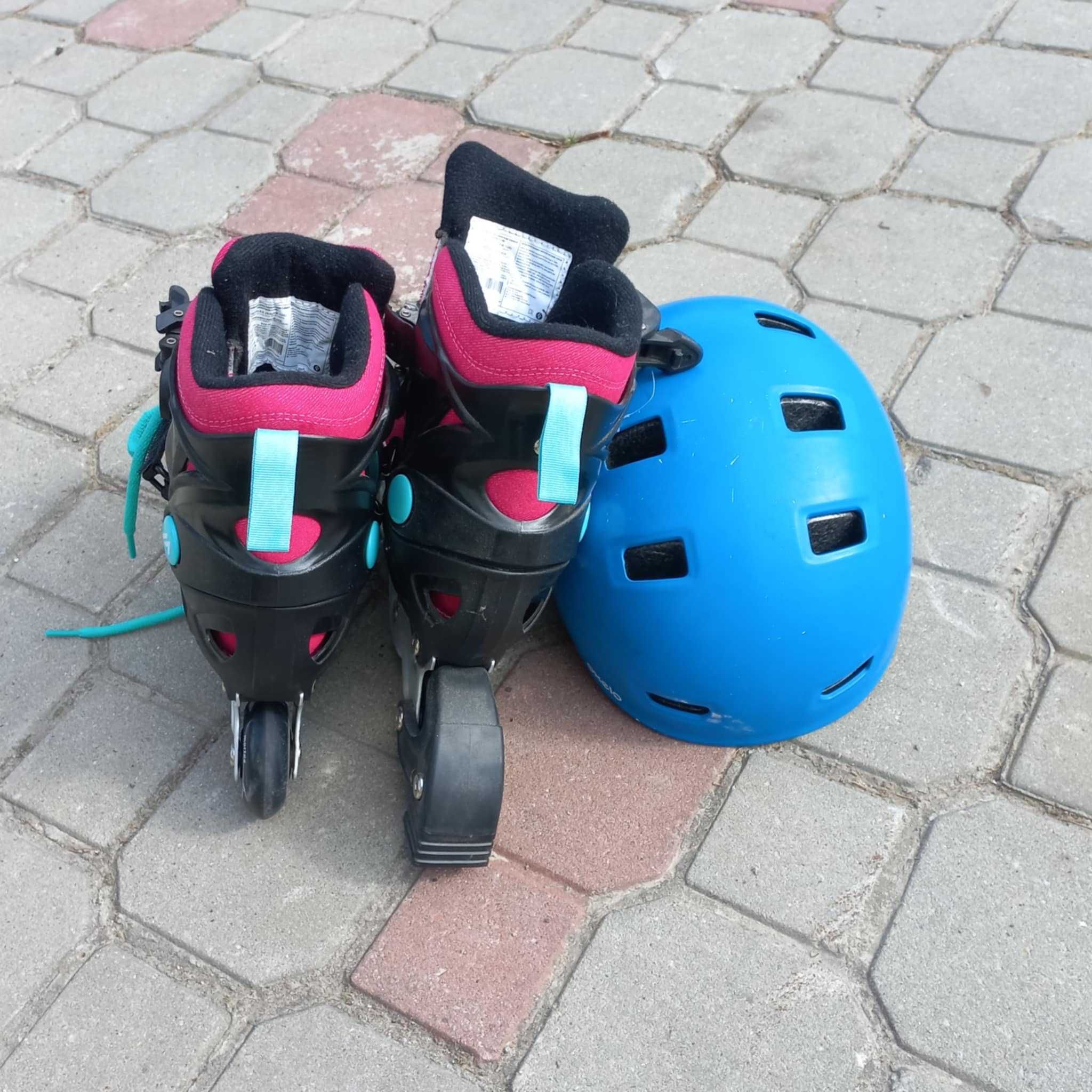 Rolki i kask dla dziecka