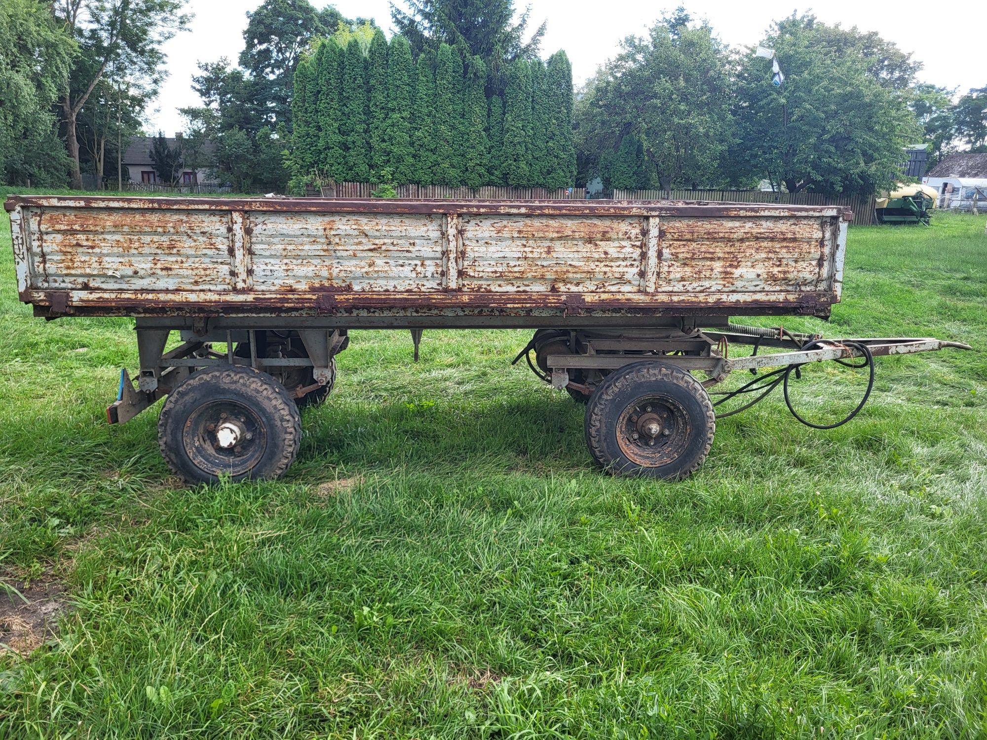 Przyczepa Autosan D732, wywrotka 4t, 4.5t, D47, D55